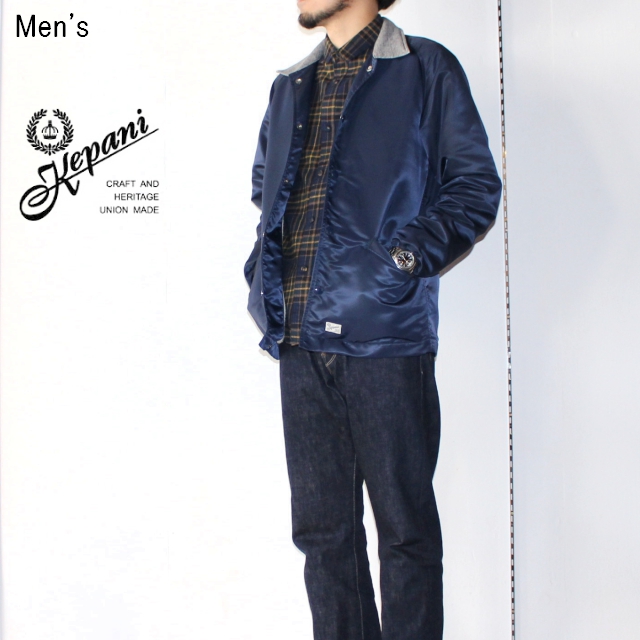 Kepani　ナイロンコーチジャケット Montclair　KP1804MF　（NAVY）