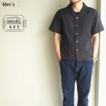 ORGUEIL　ペイズリーオープンカラーシャツ Open Collor Shirt　OR-5020B　（BLACK）