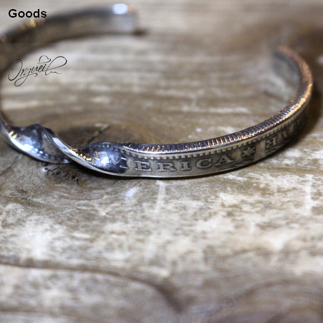 Orgueil　コインブレスレット Silver Coin Bracelet　OR-7085