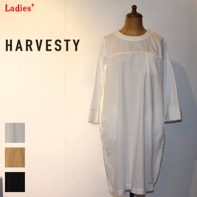 HARVESTY　エッグワンピース EGG ONEPIECE　A41701　（OFF WHITE）　