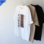 ENDS and MEANS エンズアンドミーンズ Print S/S Tee