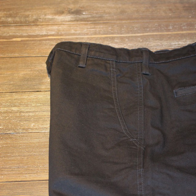 UpscapeAudience ワーカーズチノワイドインステップカットパンツ WORKERS CHINO WIDE PANTS AUD3348 (NAVY) - 画像 (7)