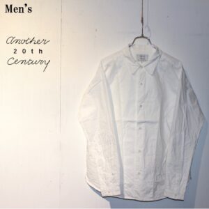 another 20th century　デスクワークシャツ Deskwork Shirts　ACB-2004　（WHITE）