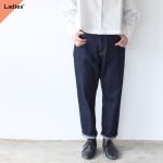 TEXTURE WE MADE デニムアンクルパンツ 12oz Cropped Jeans (Indigo)