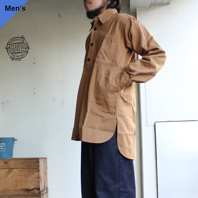 Yarmouth Oilskins　ワーカーシャツ The Worker Shirt　カーキブラウン