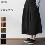 HARVESTY　キュロットスカート A21501　（BLACK）　