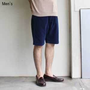 weac.　コーデュロイショーツ SUMMER 5 SHORTS　（INDIGO）