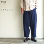 TEXTURE WE MADE　フィールドトラウザー　INDIGO C/N FIELD TROUSERS　CTX-008　（INDIGO）