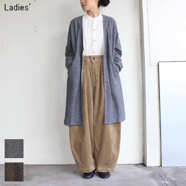 maomade　ジャズネップロングカーディガン Jazz Nep Long Cardigan　731204　（GRAY）