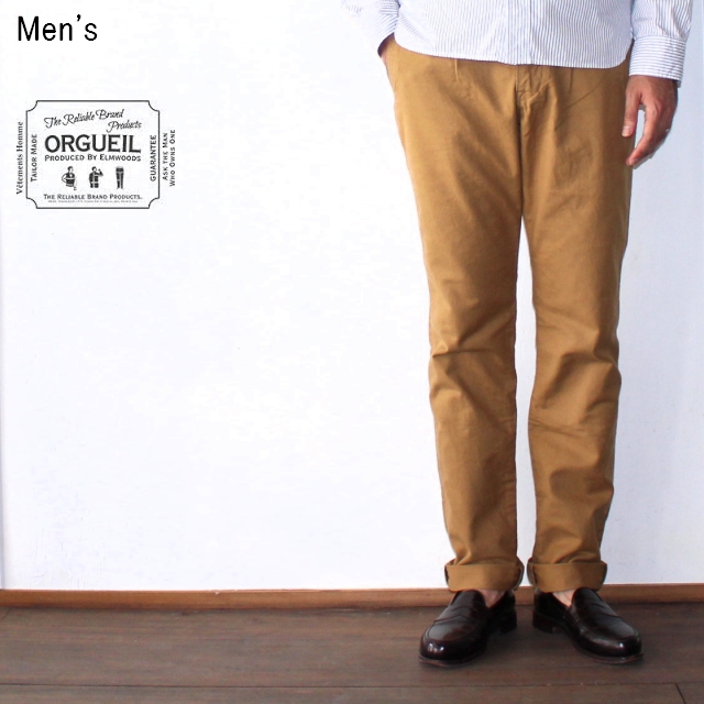 ORGUEIL　ジャーマンコードトラウザー　German Cord Trousers　OR-1036　（CAMEL）