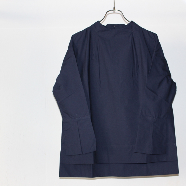 THE FACTORY コットンツイルプルオーバーシャツ TF17AW-0104 (NAVY) - 画像 (8)
