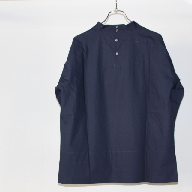 THE FACTORY コットンツイルプルオーバーシャツ TF17AW-0104 (NAVY) - 画像 (9)