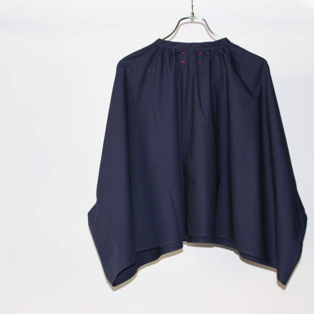 THE FACTORY ポンチョ風ブラウス TF17AW-0105 (NAVY) - 画像 (5)