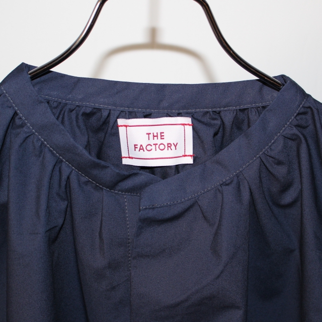 THE FACTORY ポンチョ風ブラウス TF17AW-0105 (NAVY) - 画像 (6)