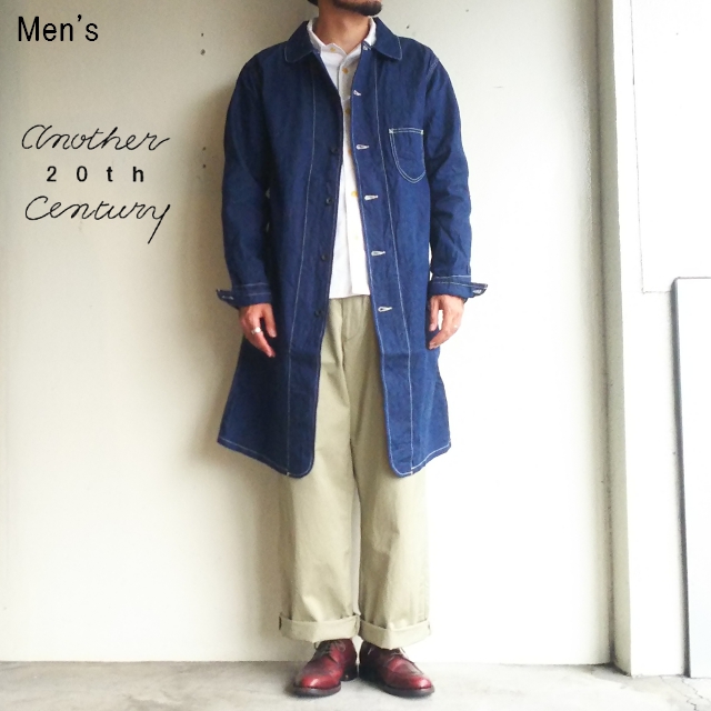 another 20th century　ロングボクサーコート Long Boxer Coat　ACS-1015　（ONE WASH）