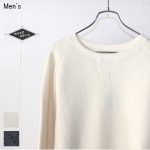 MOSODELIA　接結ニットクルー QUARTER KNIT 17AW-C-002　（IVORY）　　