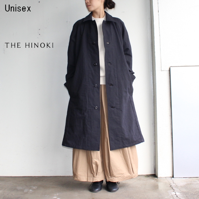 THE HINOKI　バルマカーンコート Balmacaan Coat　TH17W-17　（BLACK）