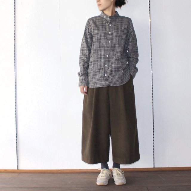 HAVERSACK 丸襟チェックシャツ BASIC SHIRTS 4212736 (SMALL CHECK) - 画像 (6)