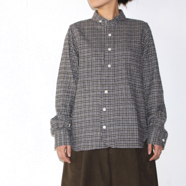 HAVERSACK 丸襟チェックシャツ BASIC SHIRTS 4212736 (SMALL CHECK) - 画像 (7)