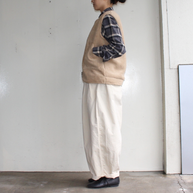 HAVERSACK 丸襟チェックシャツ BASIC SHIRTS 4212736 (BIG CHECK) - 画像 (7)