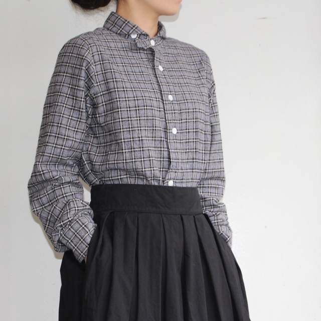 HAVERSACK 丸襟チェックシャツ BASIC SHIRTS 4212736 (SMALL CHECK) - 画像 (11)