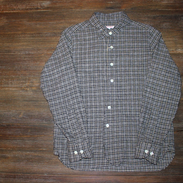 HAVERSACK 丸襟チェックシャツ BASIC SHIRTS 4212736 (SMALL CHECK) - 画像 (2)