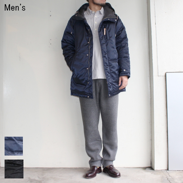 THE LOFTLABO　ナイロンツイルダウンコート NUSTY MEN　TL17FJK10　（NAVY）