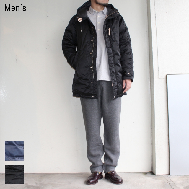 THE LOFTLABO　ナイロンツイルダウンコート NUSTY MEN　TL17FJK10　（BLACK）