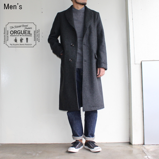 ORGUEIL オーバーコート Over Coat OR-4080A （CHARCOAL