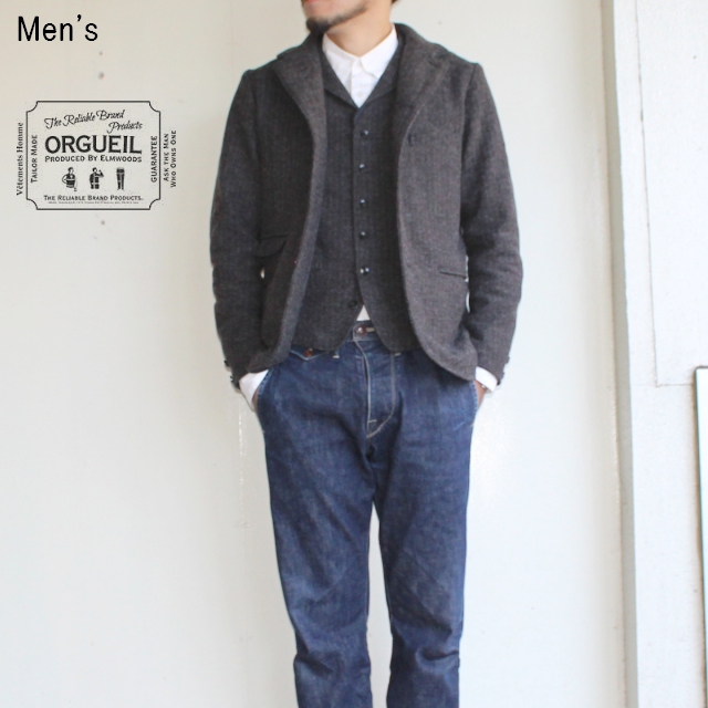 ORGUEIL　ホームスパンジャケット Homespun Jacket 　OR-4025B