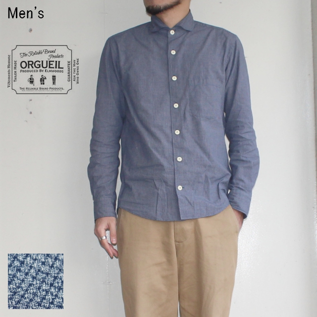 ORGUEIL ウィンザーカラーシャツ Windsor Collar Shirt OR-5024A