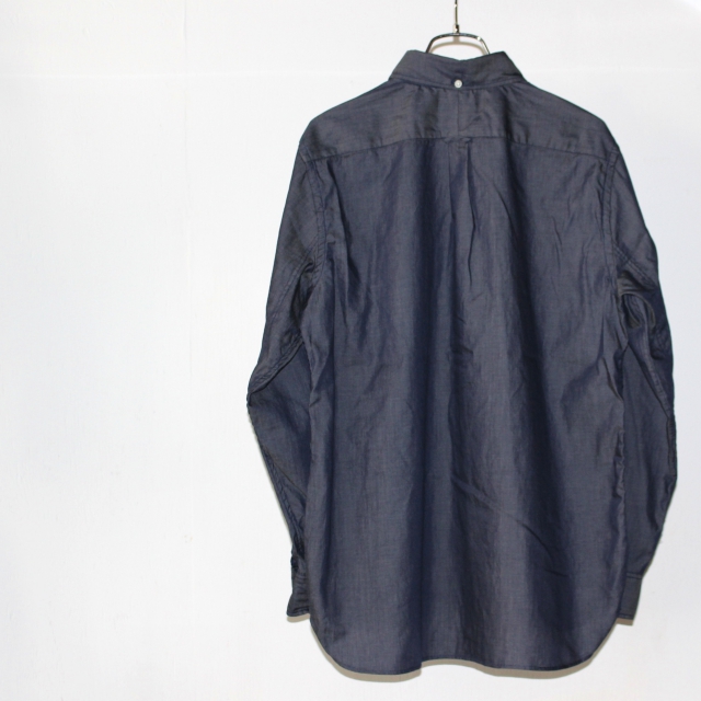 weac. ペルヴィアンコットンシャツ BASIC SHIRTS (DARK BLUE) - 画像 (5)