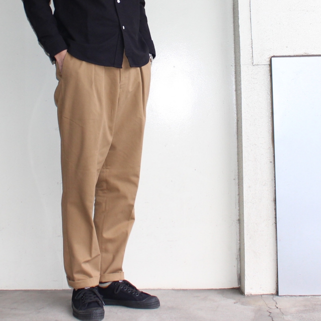weac. アクティブスラックス チノ Active Slacks (BEIGE) - 画像 (9)