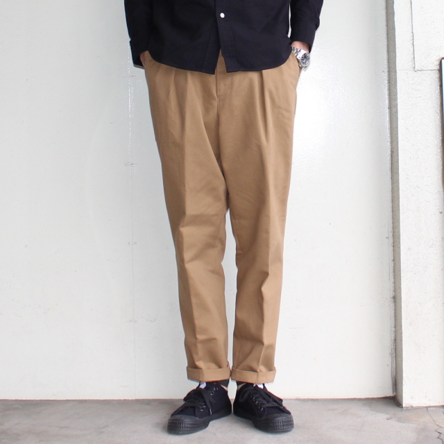 weac. アクティブスラックス チノ Active Slacks (BEIGE) - 画像 (10)