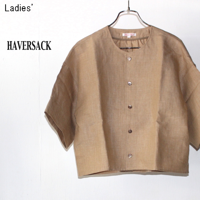 HAVERSACK　リネンダンガリージャケット Linen Dungaree Jacket　671804