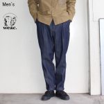 weac.　アクティブスラックス デニム Active Slacks　（DENIM ONE WASH）