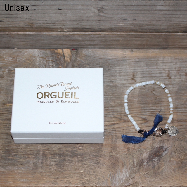 ORGUEIL　 シェルブレスレット Shell Bracelet　OR-7062　（WHITE）