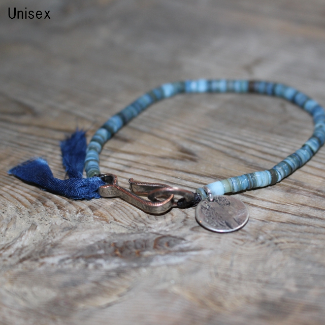 ORGUEIL　 シェルブレスレット Shell Bracelet　OR-7062　（INDIGO）