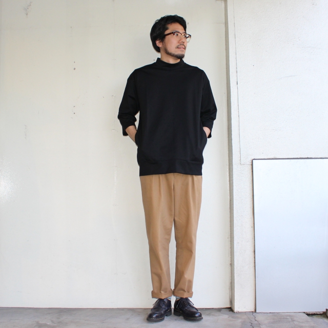 MOSODELIA 度詰めモックネック7/S (BLACK) - 画像 (10)
