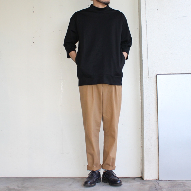 MOSODELIA 度詰めモックネック7/S (BLACK) - 画像 (2)