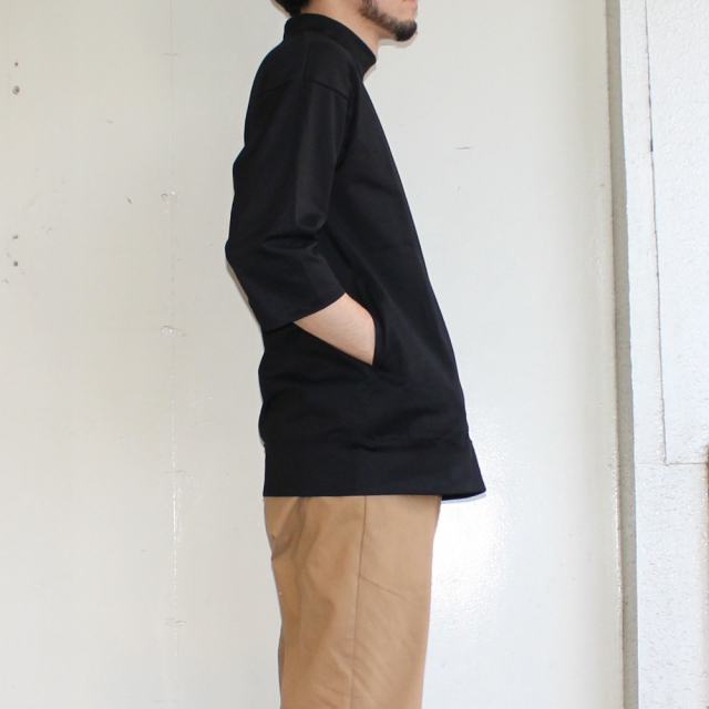 MOSODELIA 度詰めモックネック7/S (BLACK) - 画像 (4)