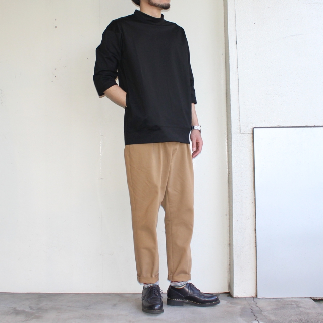 MOSODELIA 度詰めモックネック7/S (BLACK) - 画像 (9)