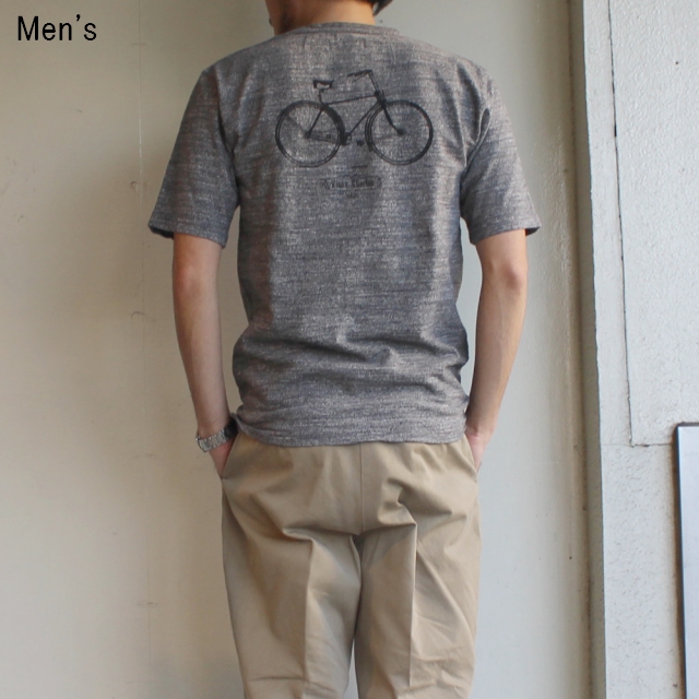 ORGUEIL　バックプリントポケットT　Print T-Shirt 　OR-9015B　（GRAY）