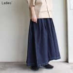 HARVESTY　デニムカルメンキュロット Denim Carmen Culottes 　A21803　（ONE WASH）