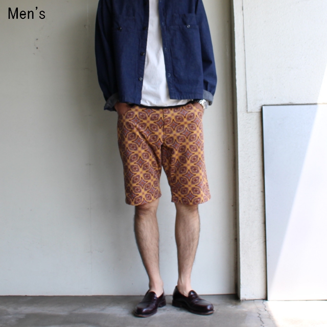 weac.　柄イージーショーツ SUMMER 5 SHORTS　（BEIGE）