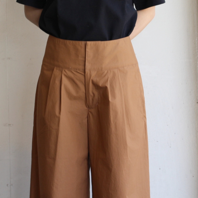 THE FACTORY タイプライターパンツ (BROWN) - 画像 (9)