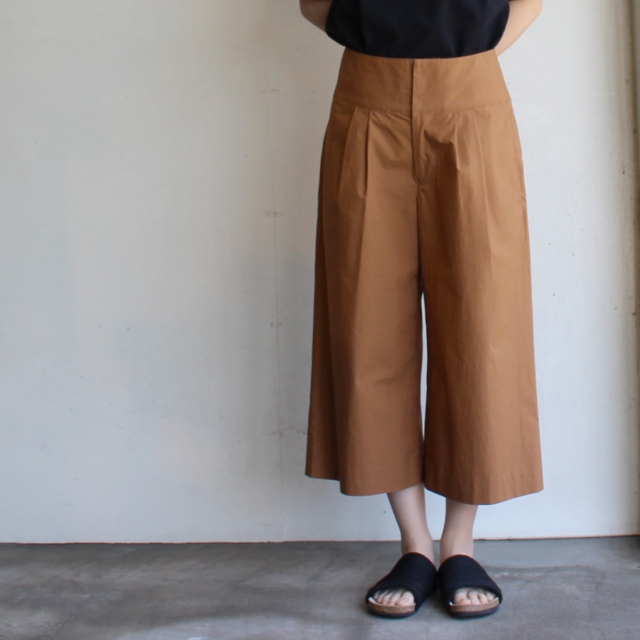 THE FACTORY タイプライターパンツ (BROWN) - 画像 (8)