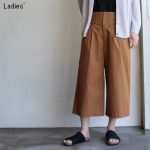 THE FACTORY　タイプライターパンツ　（BROWN）