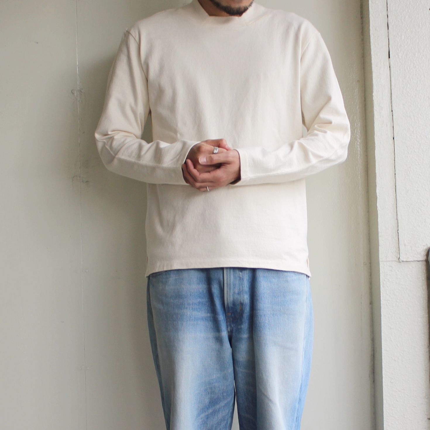 THE HINOKI オーガニックコットン裏起毛スウェット (Natural) - 画像 (12)