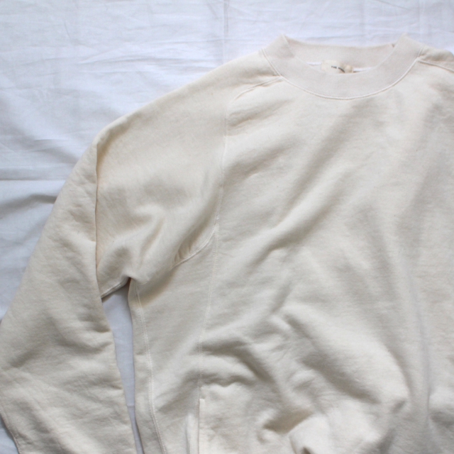 THE HINOKI オーガニックコットン裏起毛スウェット (Natural) - 画像 (3)